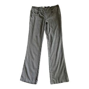 JOE B grey micro checkered pants, size small